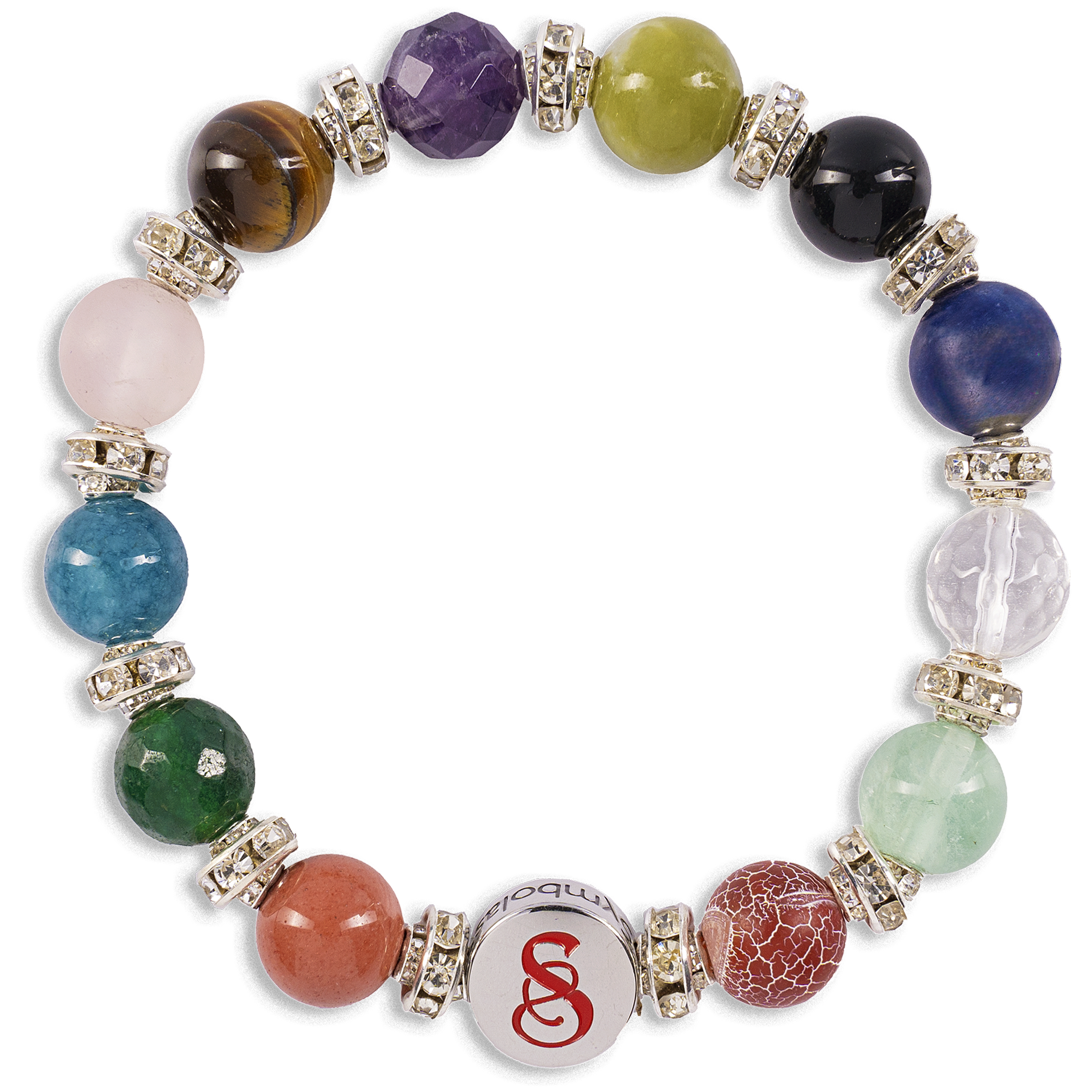 Symbolas® Birthstone Bracelet<br><strong>PISCES</strong><br>Compassion, Empathy, Deep Emotional Sensitivity