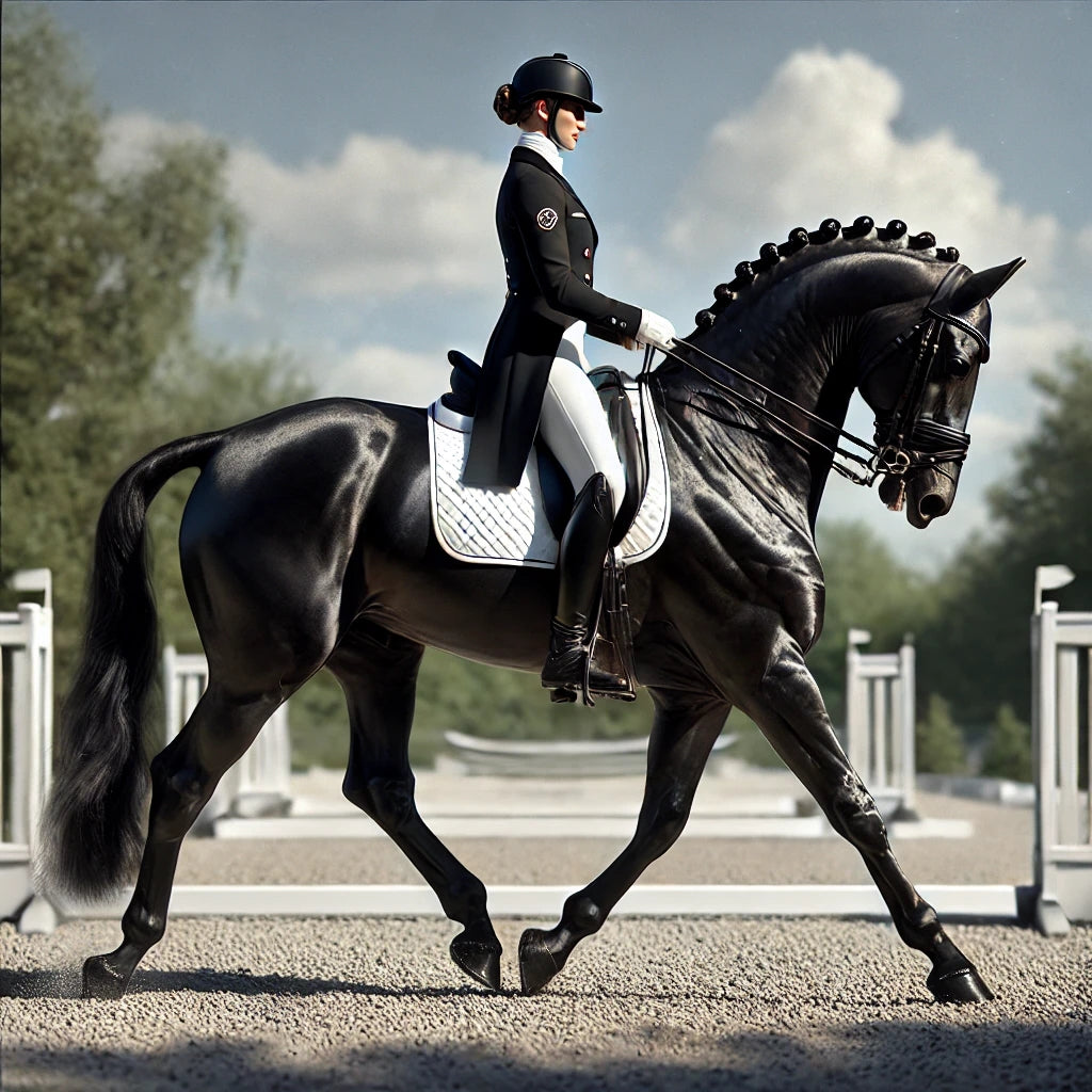 Symbolas® "RiderRealms"-Bracelet<br><strong>"DRESSAGE"</strong><br>Elegance, Precision, and Harmony