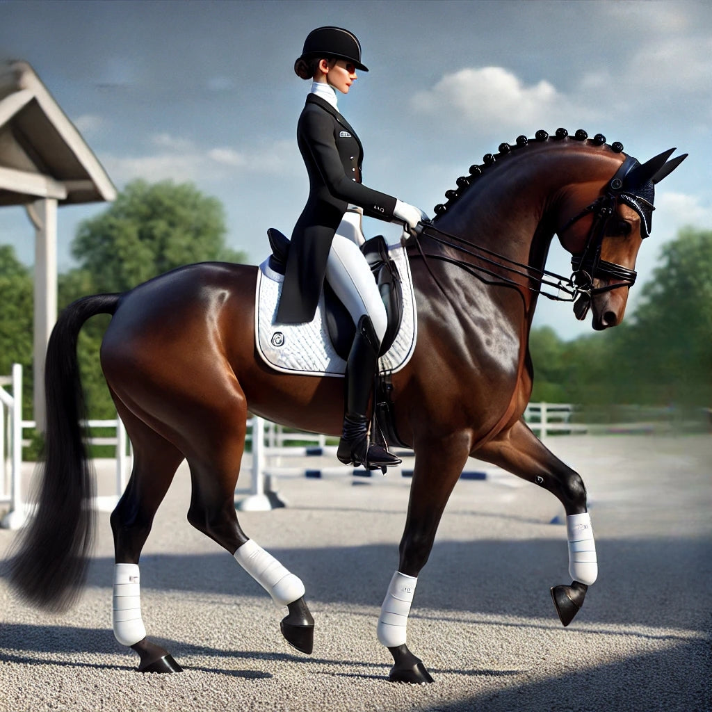 Symbolas® "RiderRealms"-Bracelet<br><strong>"DRESSAGE"</strong><br>Elegance, Precision, and Harmony