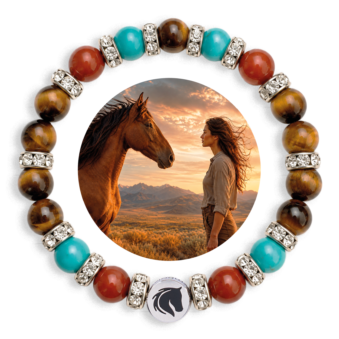 Symbolas - 10 Jahre Mustang Makeover V.I.P. Edition- Armband "Free Spirit" (Damen)