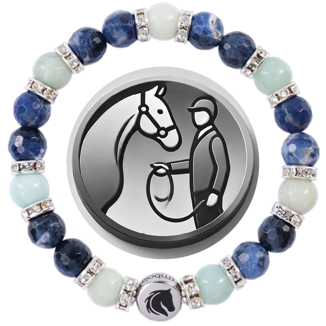 Symbolas® "RiderRealms"-Bracelet<br><strong>"HORSEMANSHIP"</strong><br>Trust, Respect, and Understanding