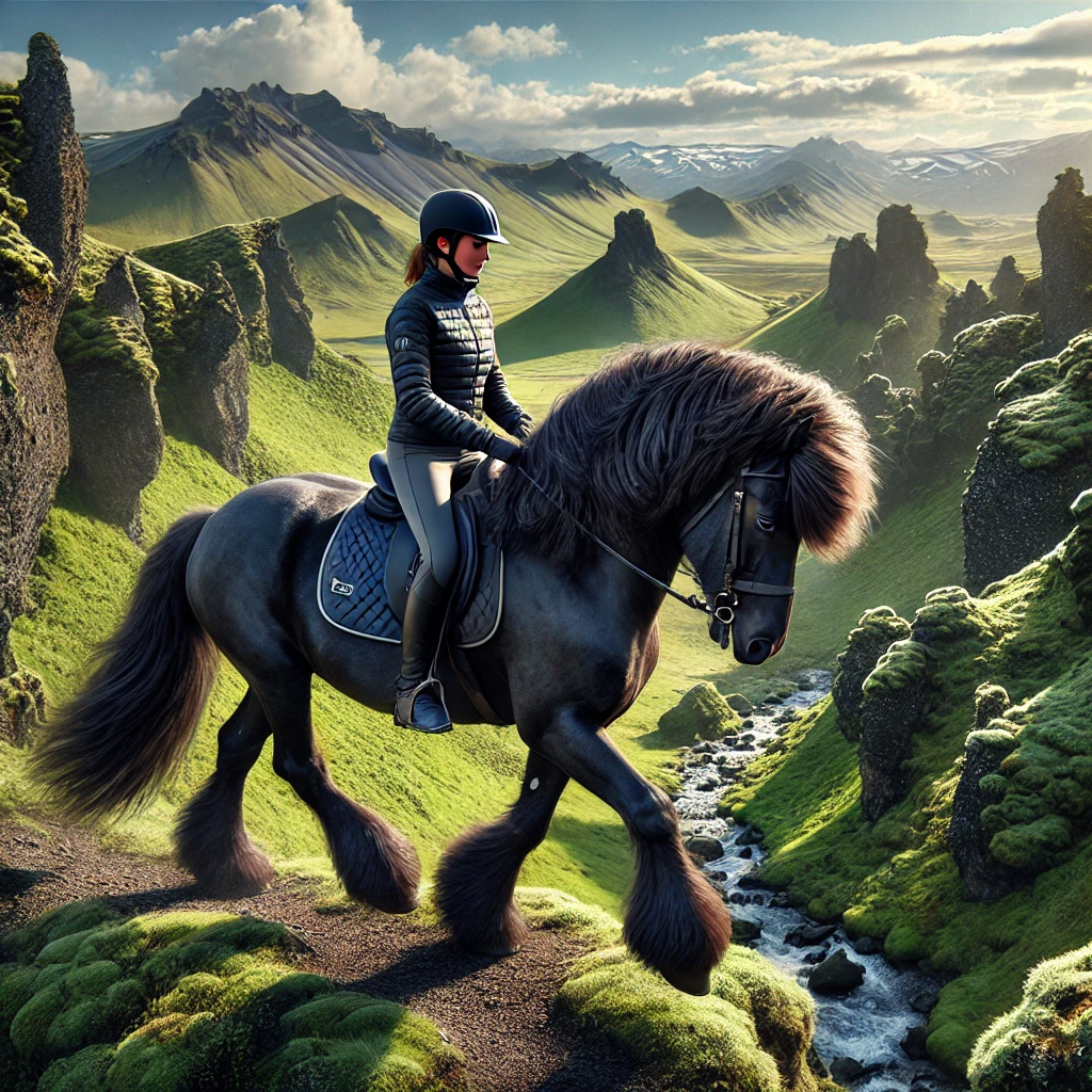 Symbolas® "RiderRealms"-Bracelet<br><strong>"ICELANDIC HORSE RIDING"</strong><br>Strength, Endurance, and Versatility