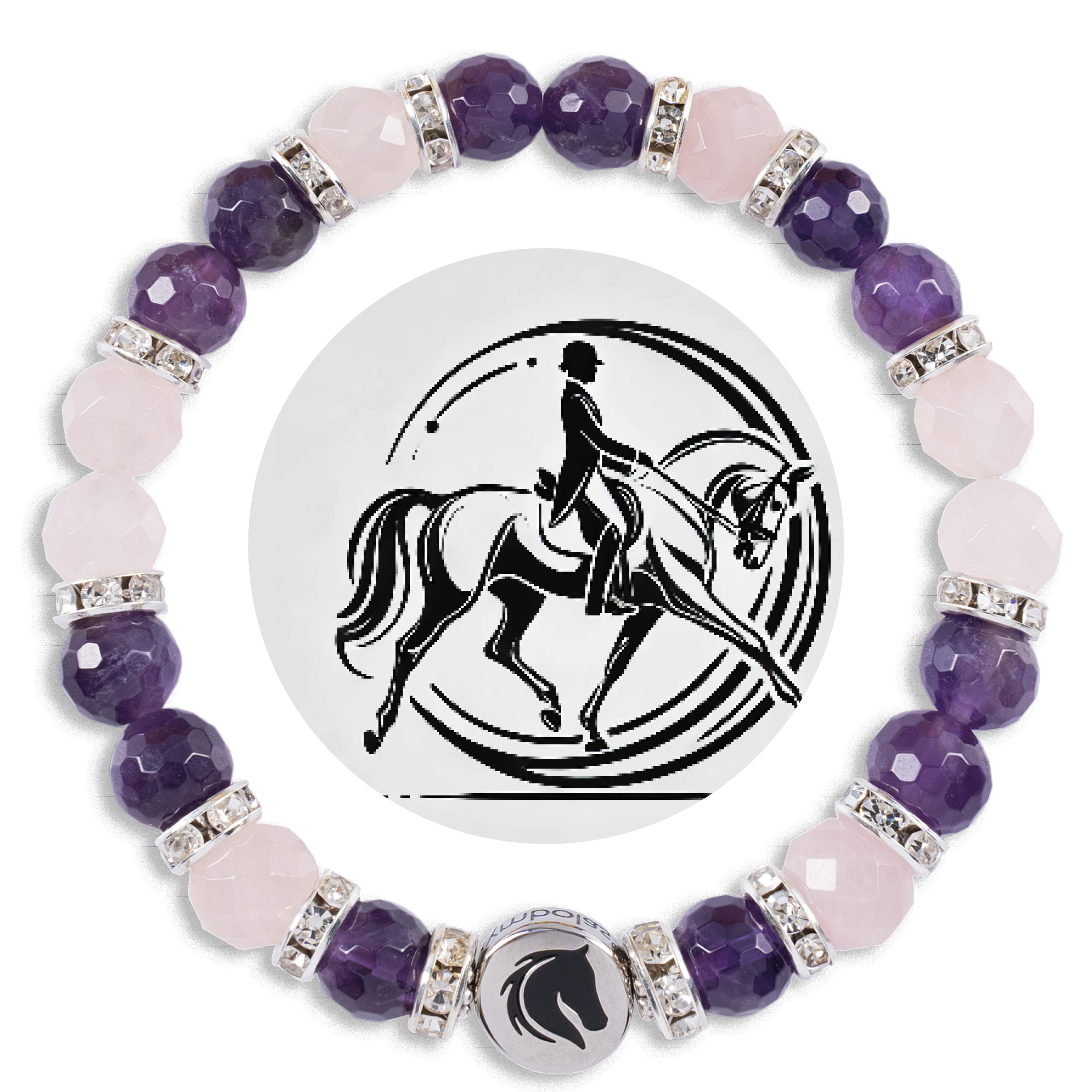 Symbolas® "RiderRealms"-Bracelet<br><strong>"DRESSAGE"</strong><br>Elegance, Precision, and Harmony