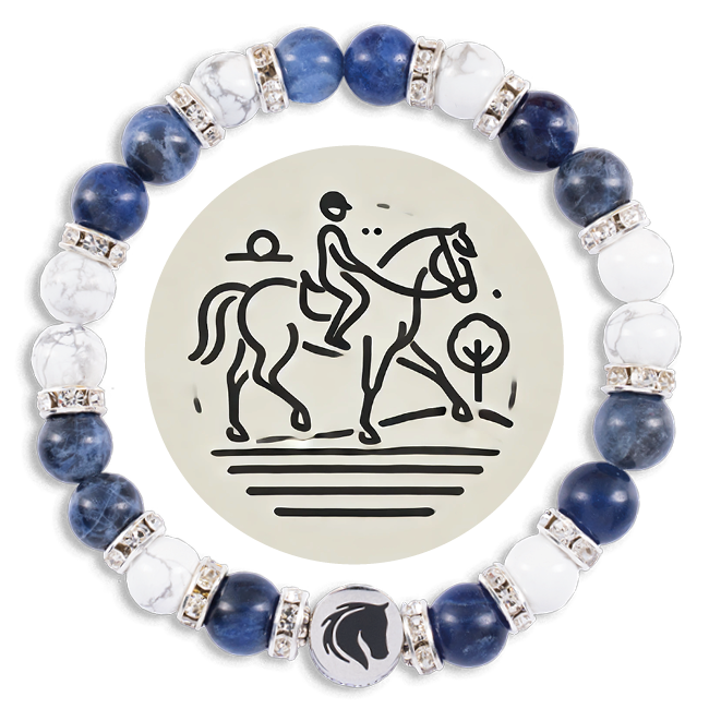 Symbolas® "RiderRealms"-Bracelet<br><strong>"LEISURE RIDING"</strong><br>Relaxation and Connection with Nature