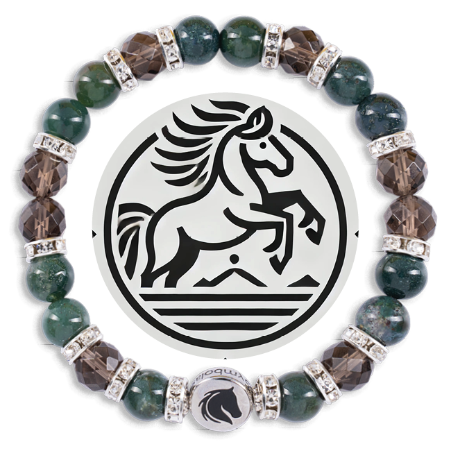 Symbolas® "RiderRealms"-Bracelet<br><strong>"ICELANDIC HORSE RIDING"</strong><br>Strength, Endurance, and Versatility