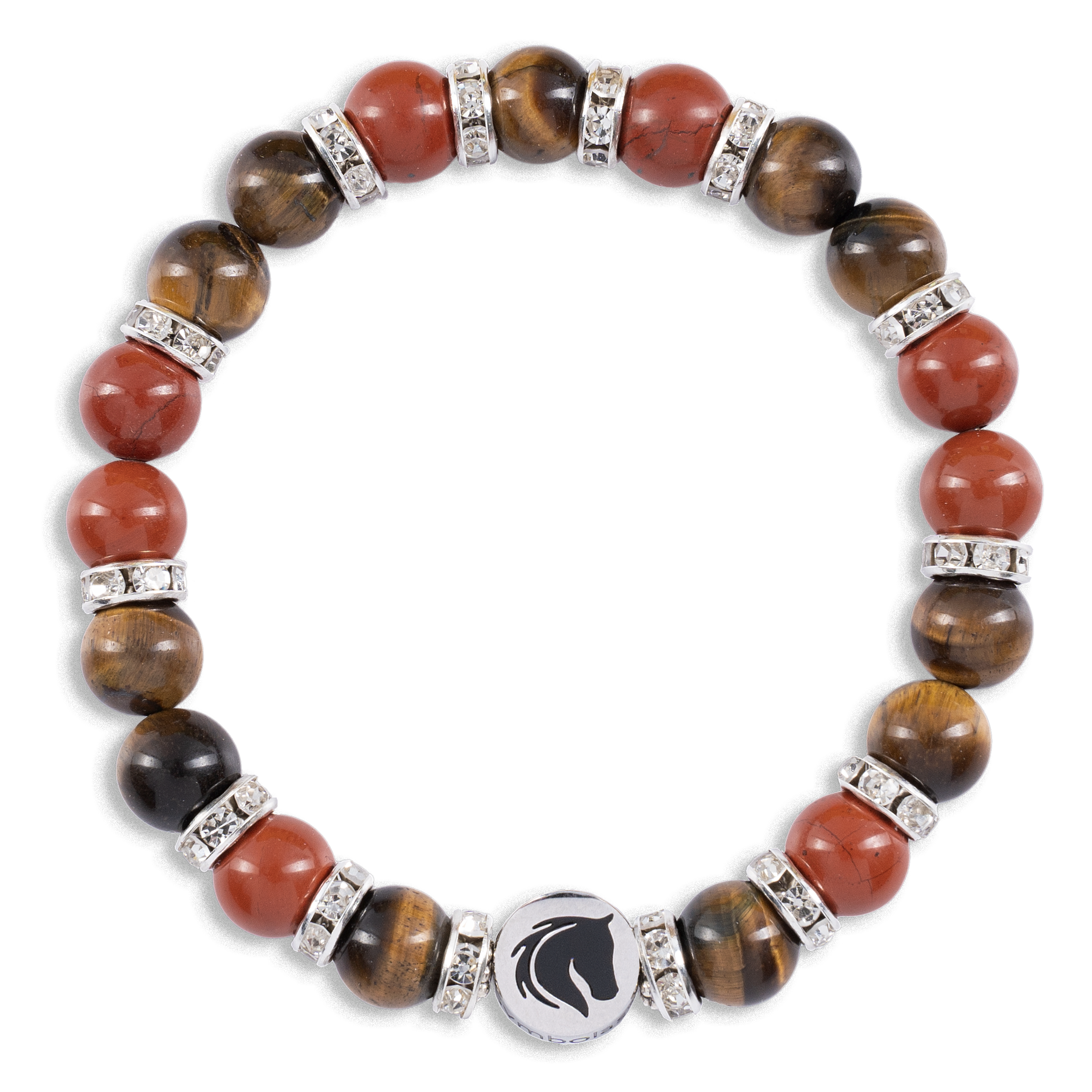 Symbolas® "RiderRealms"-Bracelet<br><strong>"SHOW JUMPING"</strong><br>Courage, Speed, and Precision