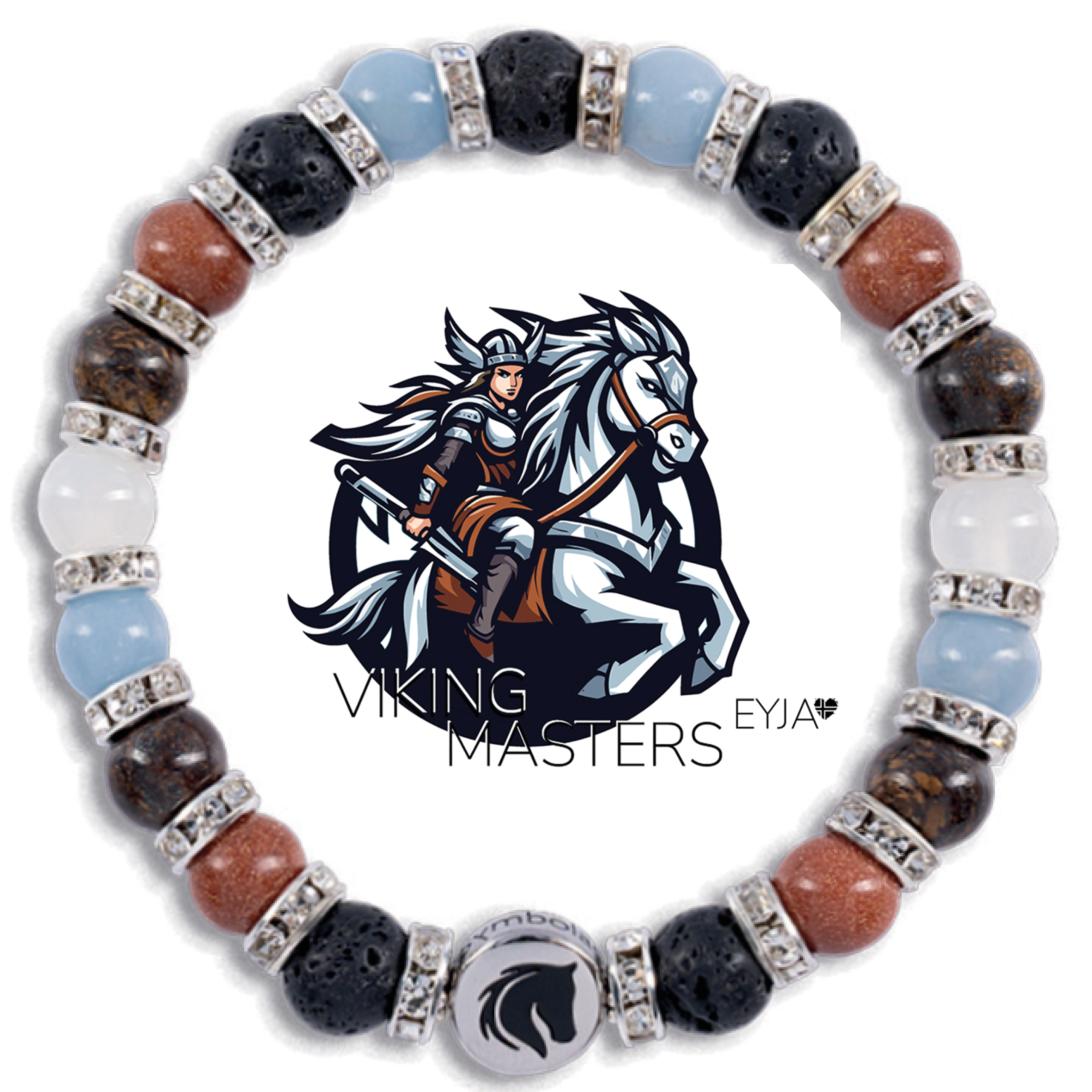 Symbolas® V.I.P. Collection<br><strong>"VIKING MASTERS"</strong> Bracelet<br>Viking Strength<br>Magic of the Icelandic Horse