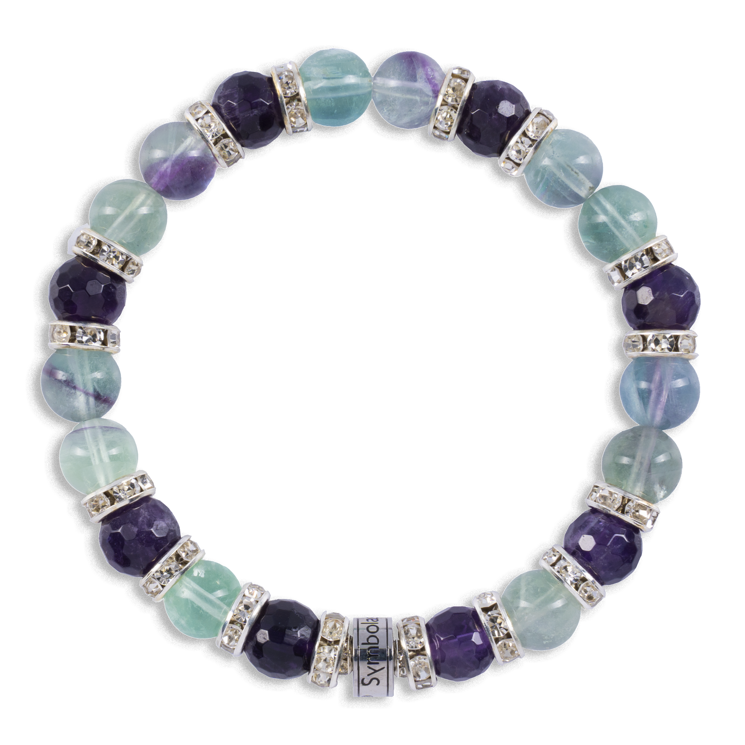 Symbolas® Geburtssteine Armband WASSERMANN