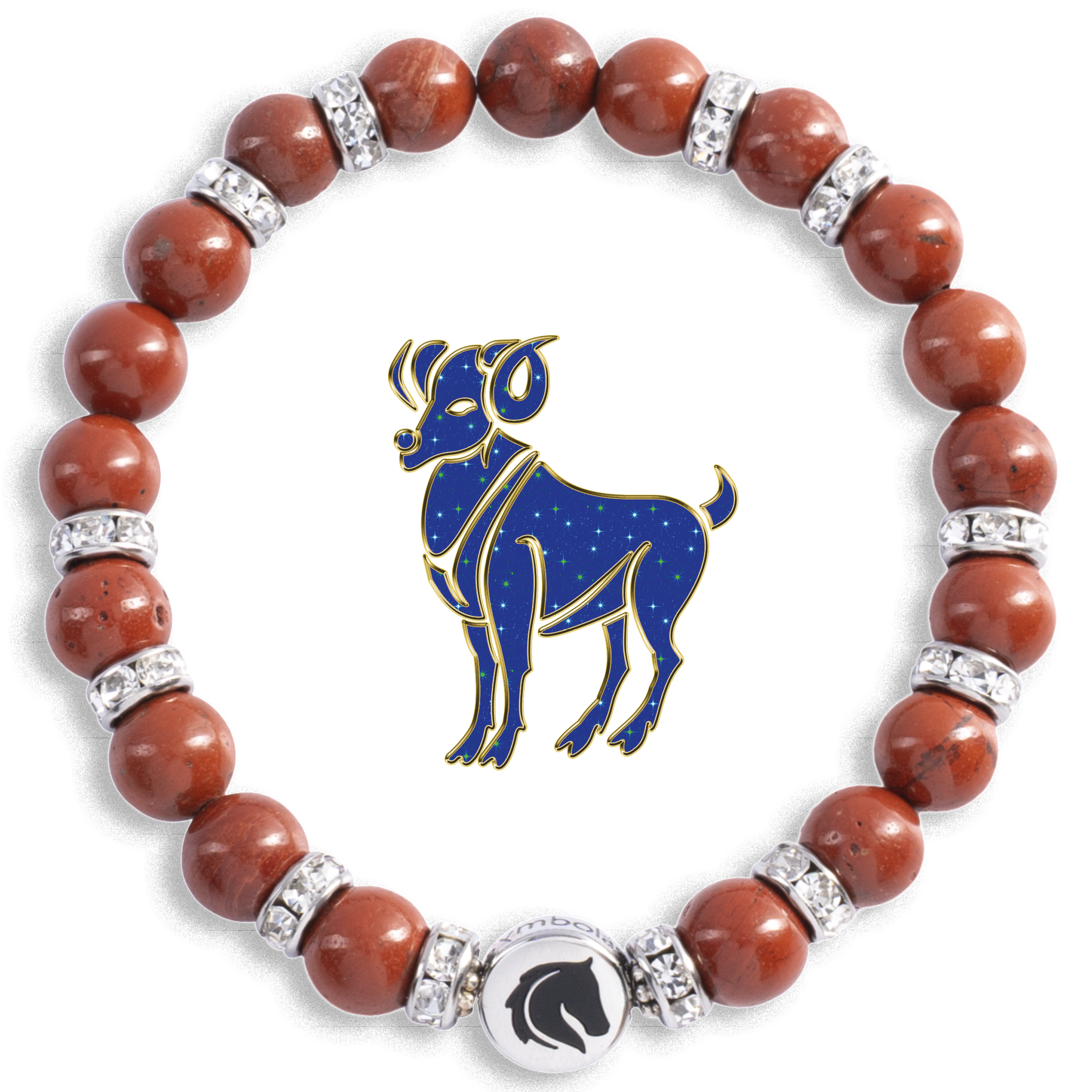 Symbolas® Birthstone Bracelet<br><strong>PISCES</strong><br>Compassion, Empathy, Deep Emotional Sensitivity