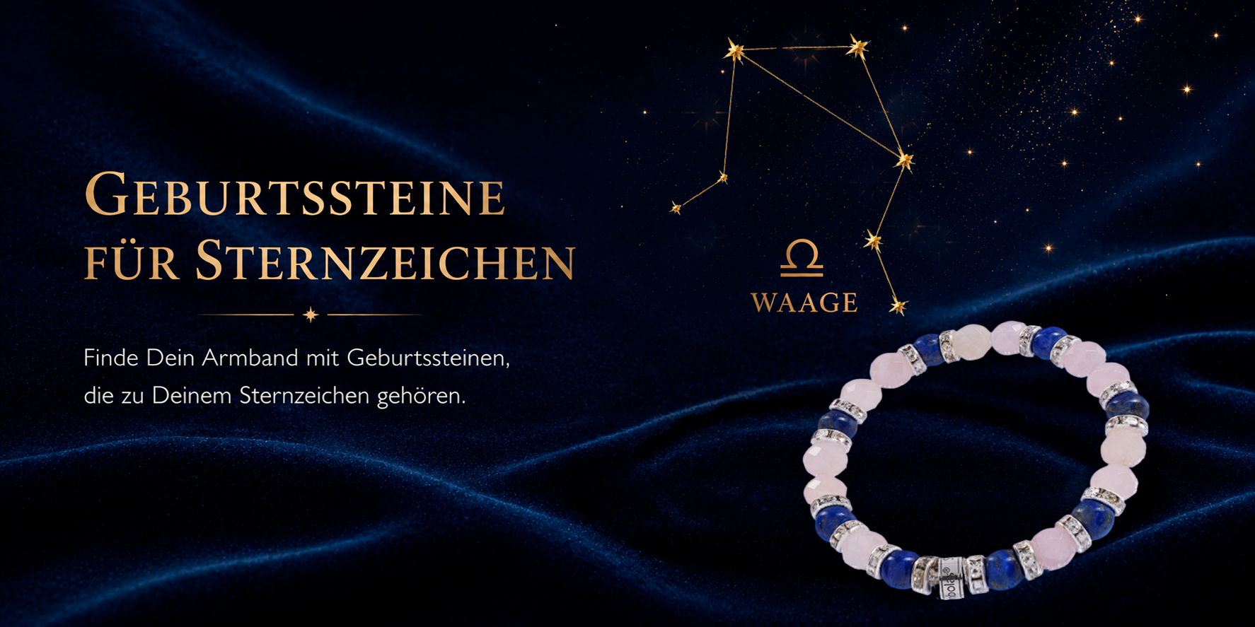 Symbolas Kollektion "Geburtssteine für Sternzeichen"