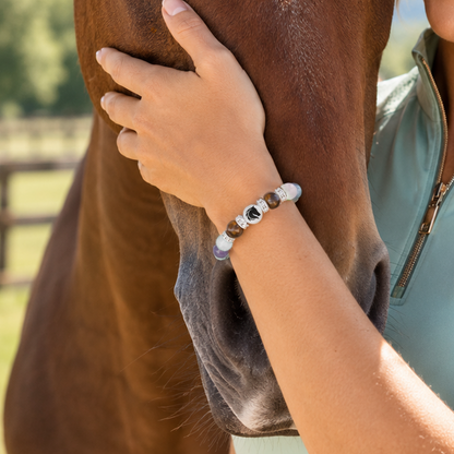 Symbola Saddle Party Bracelet "Focus &amp; Clarity"