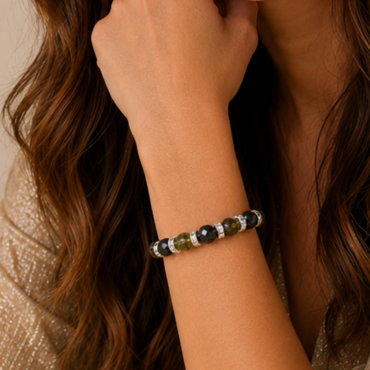 Symbolas® Birthstone Bracelet<br><strong>LEO</strong><br>Self-confidence, Joy of Life, Natural Leadership