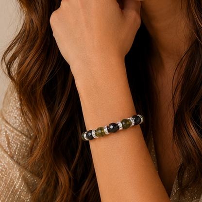 Symbolas® Birthstone Bracelet<br><strong>LEO</strong><br>Self-confidence, Joy of Life, Natural Leadership