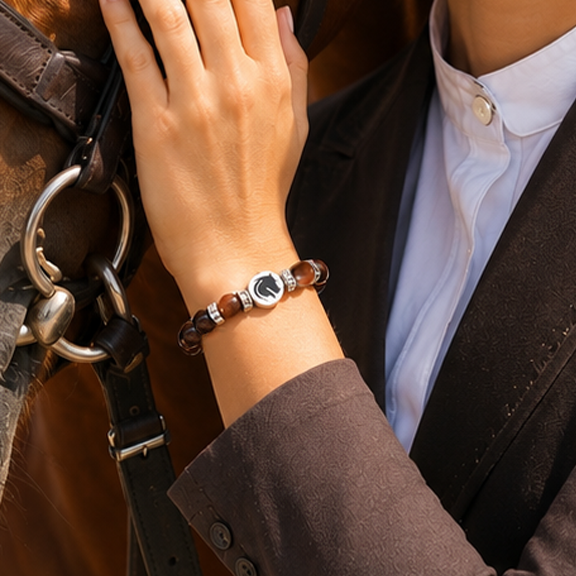 Symbolas SattelFest-Armband "Selbstvertrauen &amp; Wachstum"