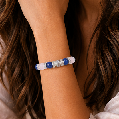 Symbolas Geburtssteine-Armband "Waage"