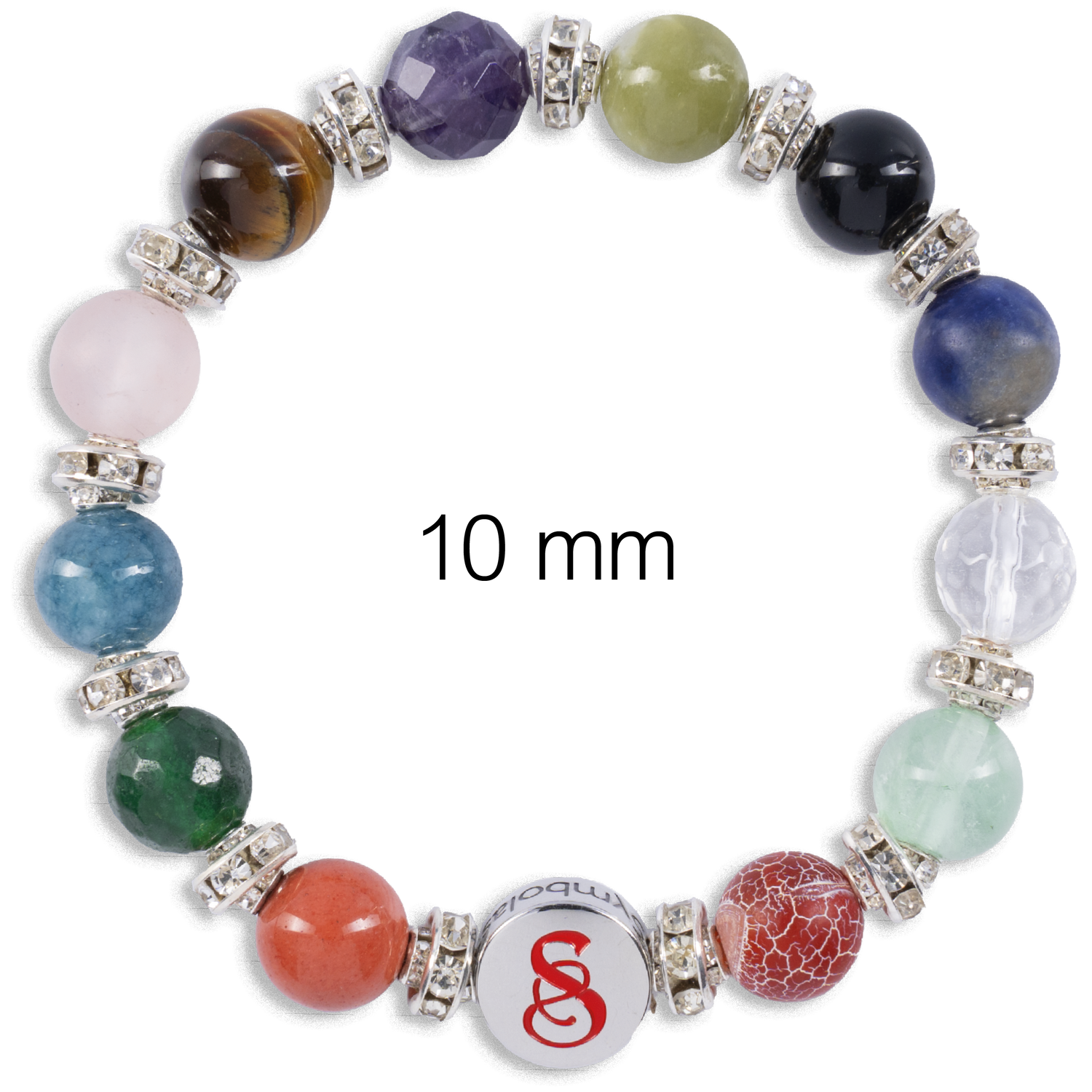 Symbolas Glückssteine Armband "BODYGUARD-All IN"