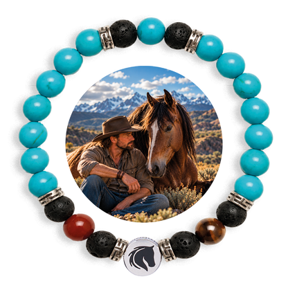 Symbolas - 10 Jahre Mustang Makeover V.I.P. Edition - Armband "Deep Bond" (Herren)