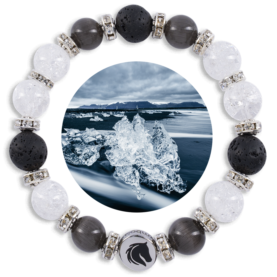 <i>Fascination Iceland</i> Collection<br><strong>"DIAMOND BEACH"</strong><br>- Strength to overcome boundaries -