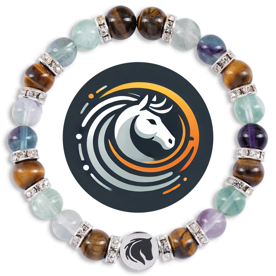 Symbola Saddle Party Bracelet "Focus &amp; Clarity"