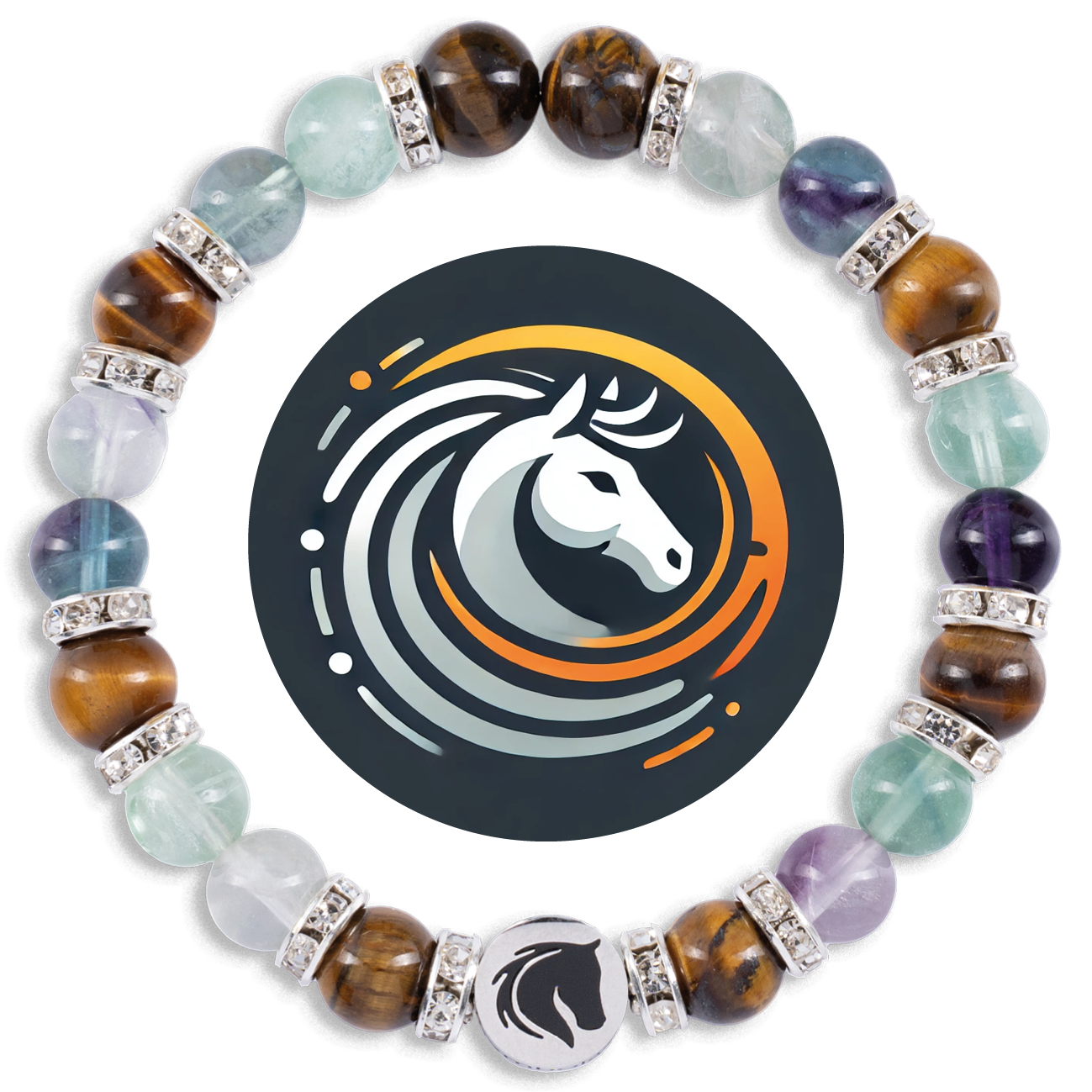 Symbola Saddle Party Bracelet "Focus &amp; Clarity"