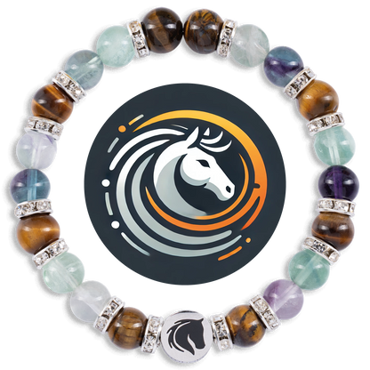 Symbola Saddle Party Bracelet "Focus &amp; Clarity"