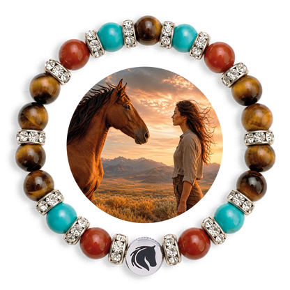Symbolas - 10 Jahre Mustang Makeover V.I.P. Edition- Armband "Free Spirit" (Damen)