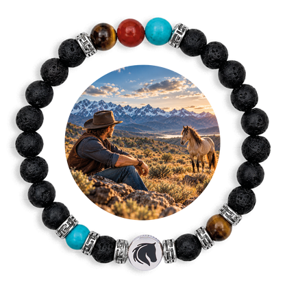 Symbolas - 10 Jahre Mustang Makeover V.I.P. Edition - Armband "Free Spirit" (Herren)