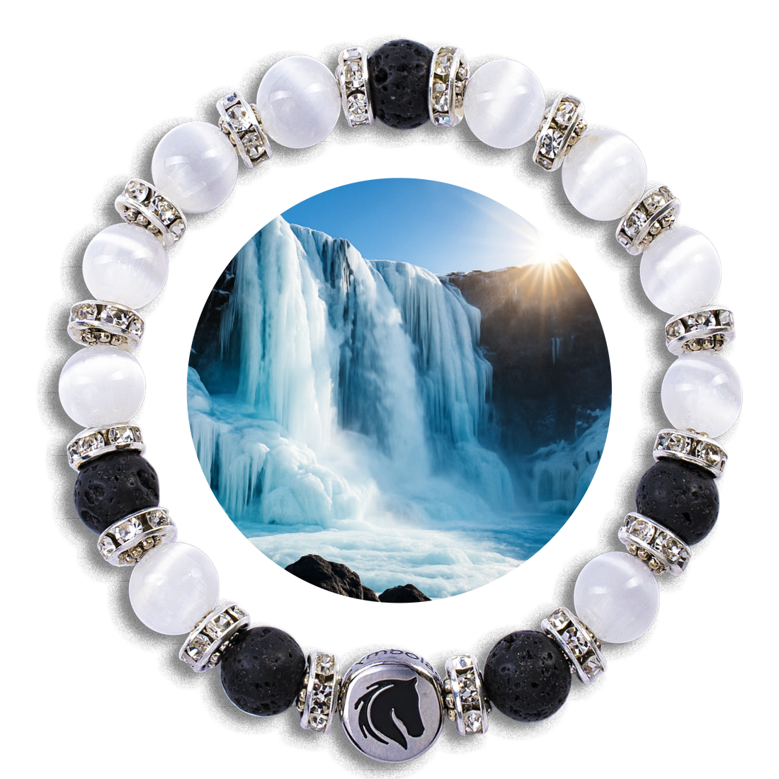 <i>Fascination Iceland</i> Collection<br><strong>"FROZEN WATERFALL"</strong><br>- Silent Strength -