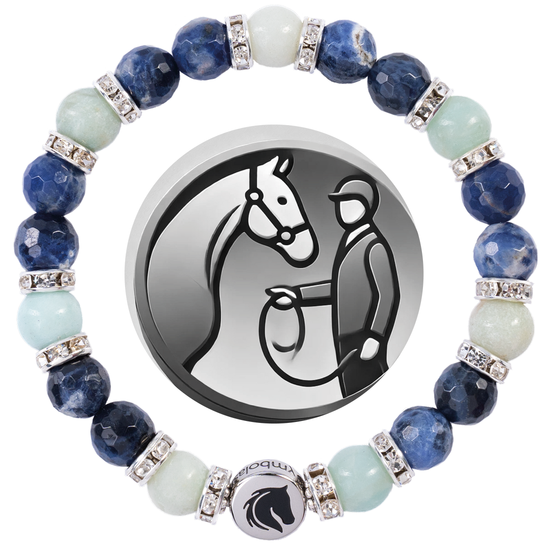 Symbolas® "RiderRealms"-Bracelet<br><strong>"HORSEMANSHIP"</strong><br>Trust, Respect, and Understanding