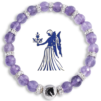 Symbolas Glückssteine Armband Jungfrau