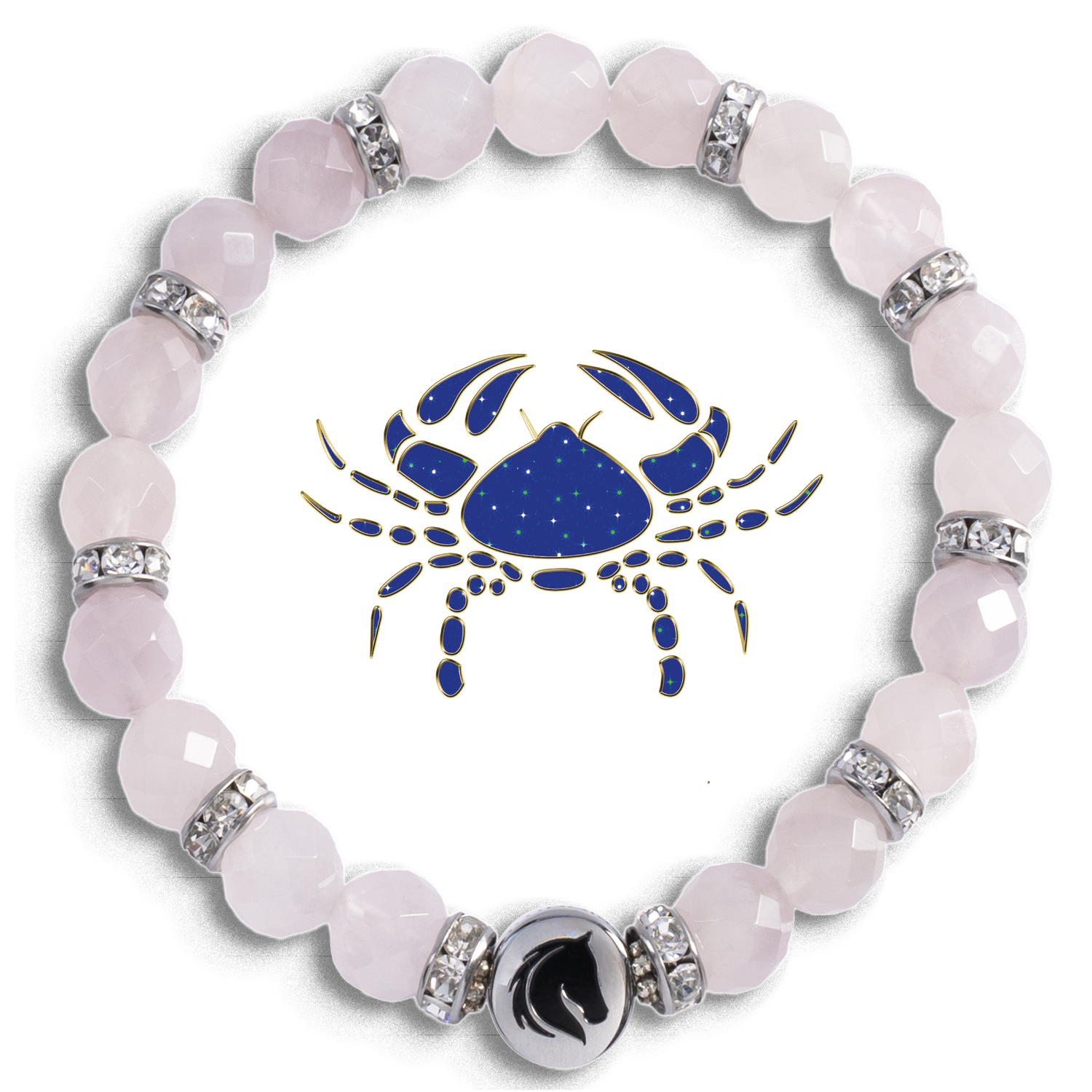 Symbolas® Birthstone Bracelet<br><strong>PISCES</strong><br>Compassion, Empathy, Deep Emotional Sensitivity