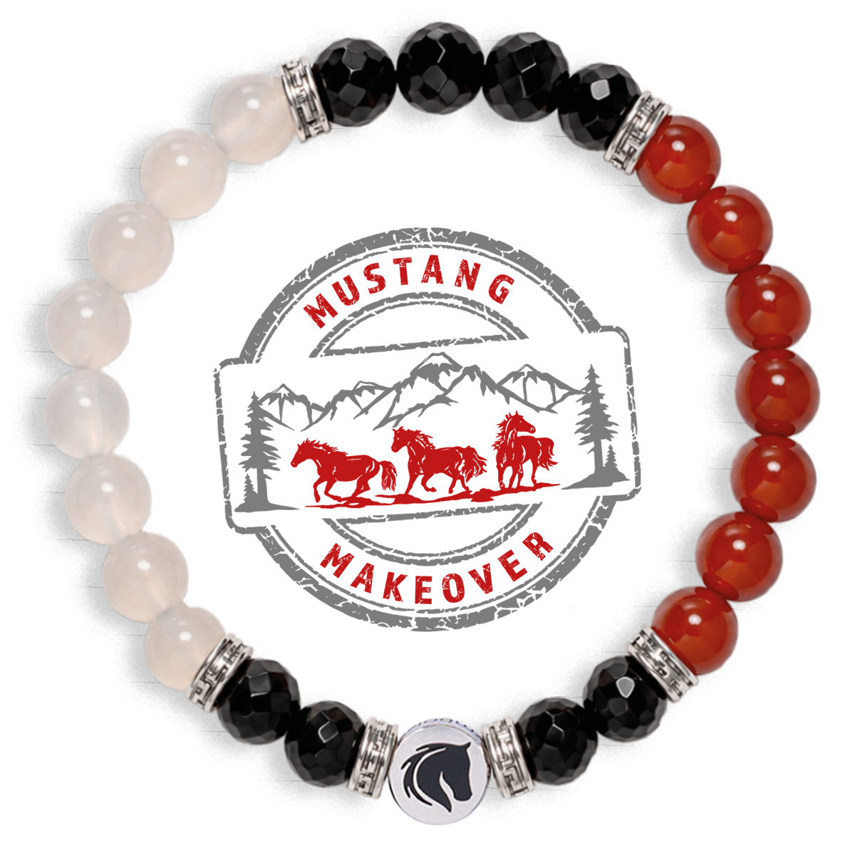 Symbolas - 10 Jahre Mustang Makeover V.I.P. Edition - Armband "Mustang Makeover" (Herren)