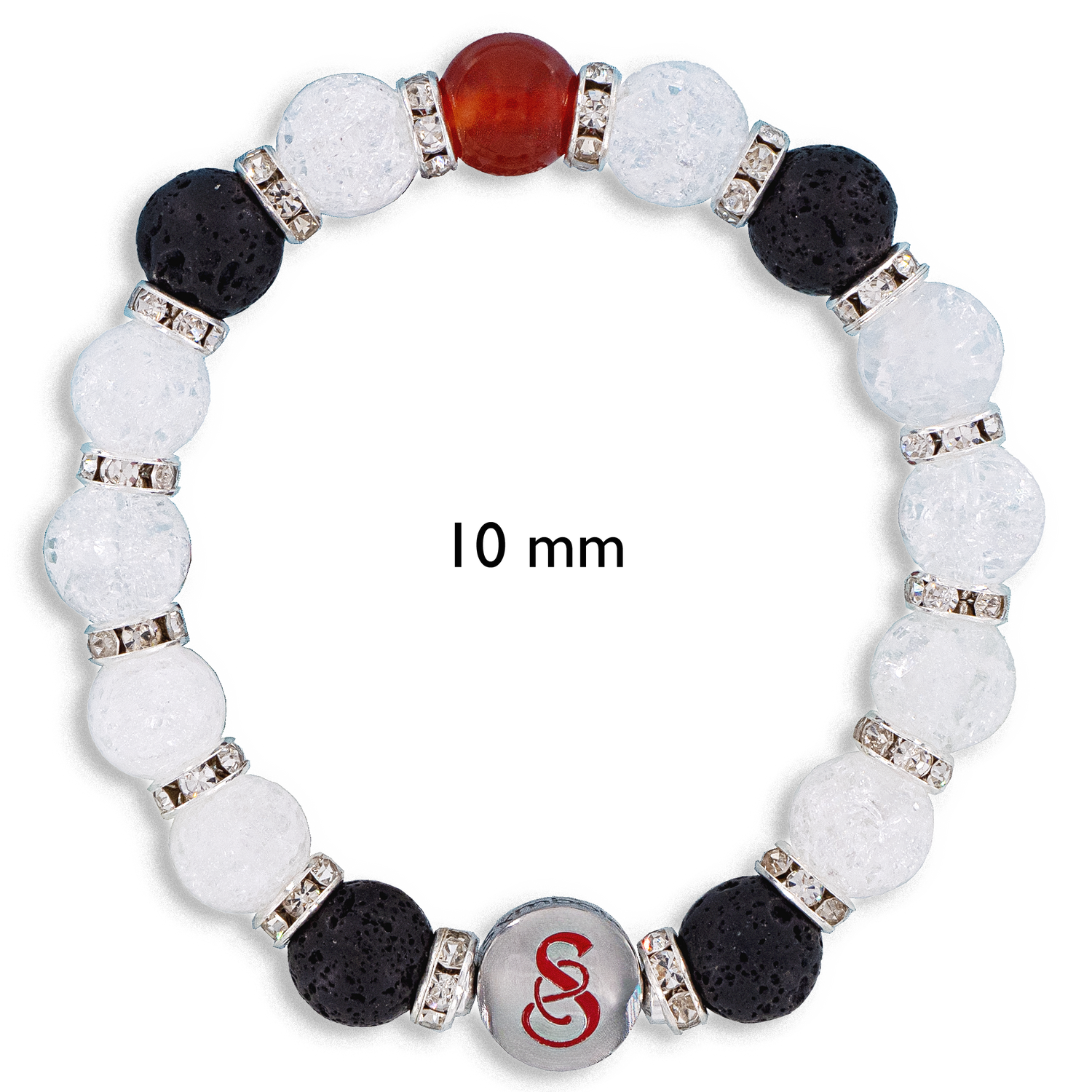 NEW!     FROSTY - THE LITTLE SNOWMAN (2 versions: 8 mm and 10 mm gemstones)