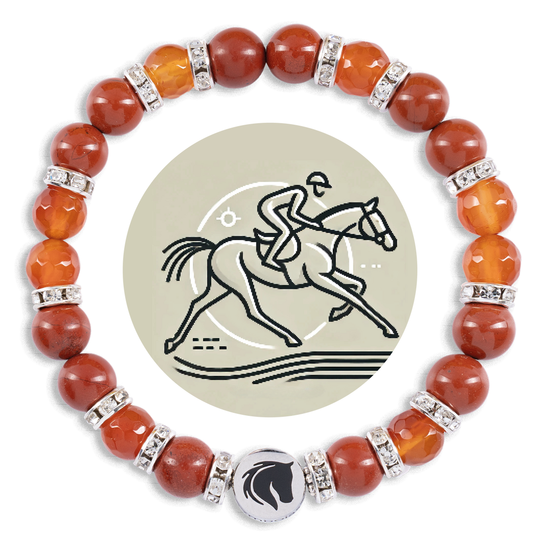 Symbolas® "ReiterWelten"-Armband "DISTANZREITEN"