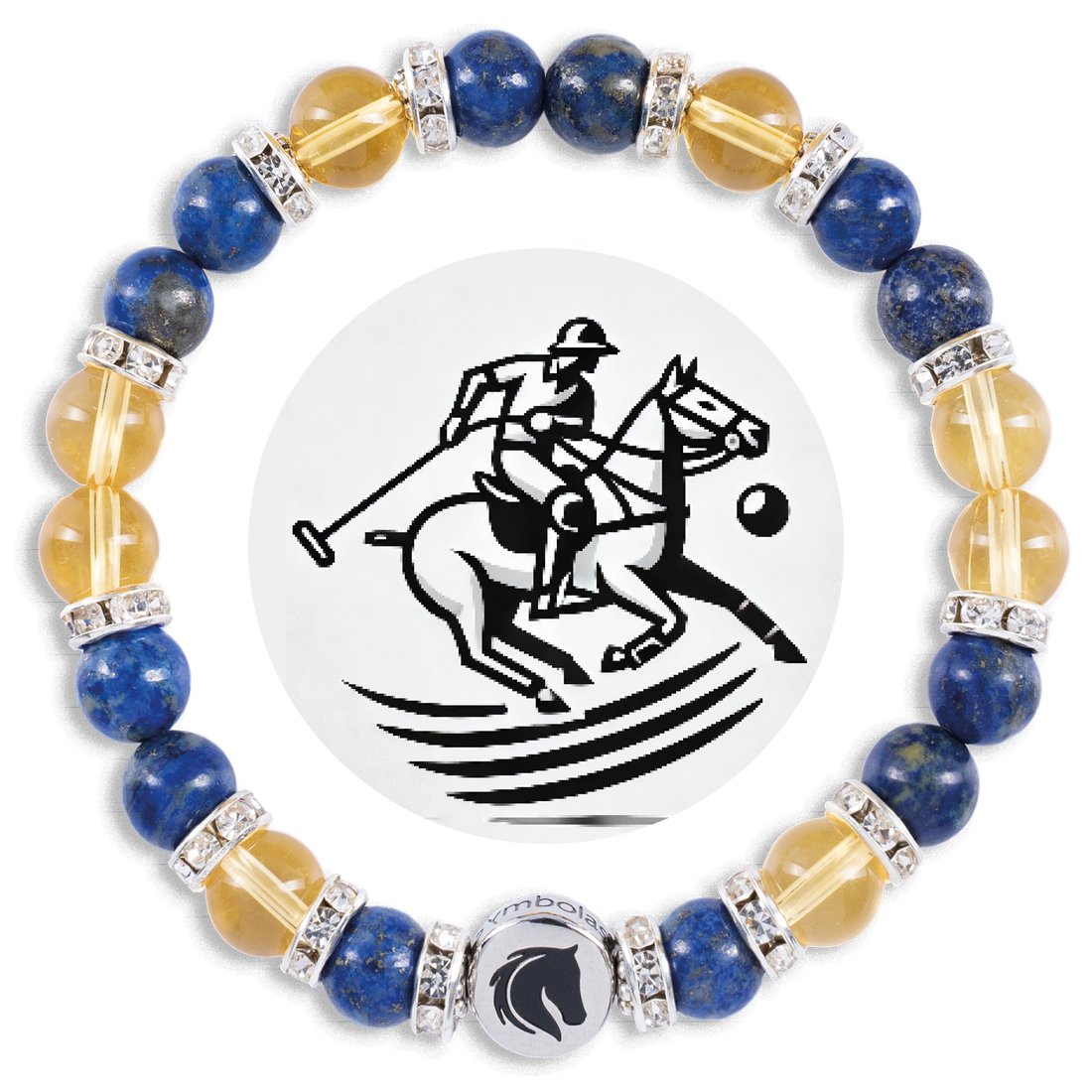 Symbolas® "RiderRealms"-Bracelet<br><strong>"POLO SPORTS"</strong><br>Team Spirit, Strategy, and Speed