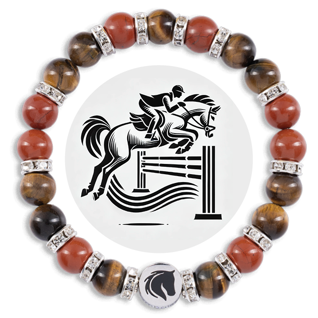Symbolas "ReiterWelten"-Armband "SPRINGREITEN"
