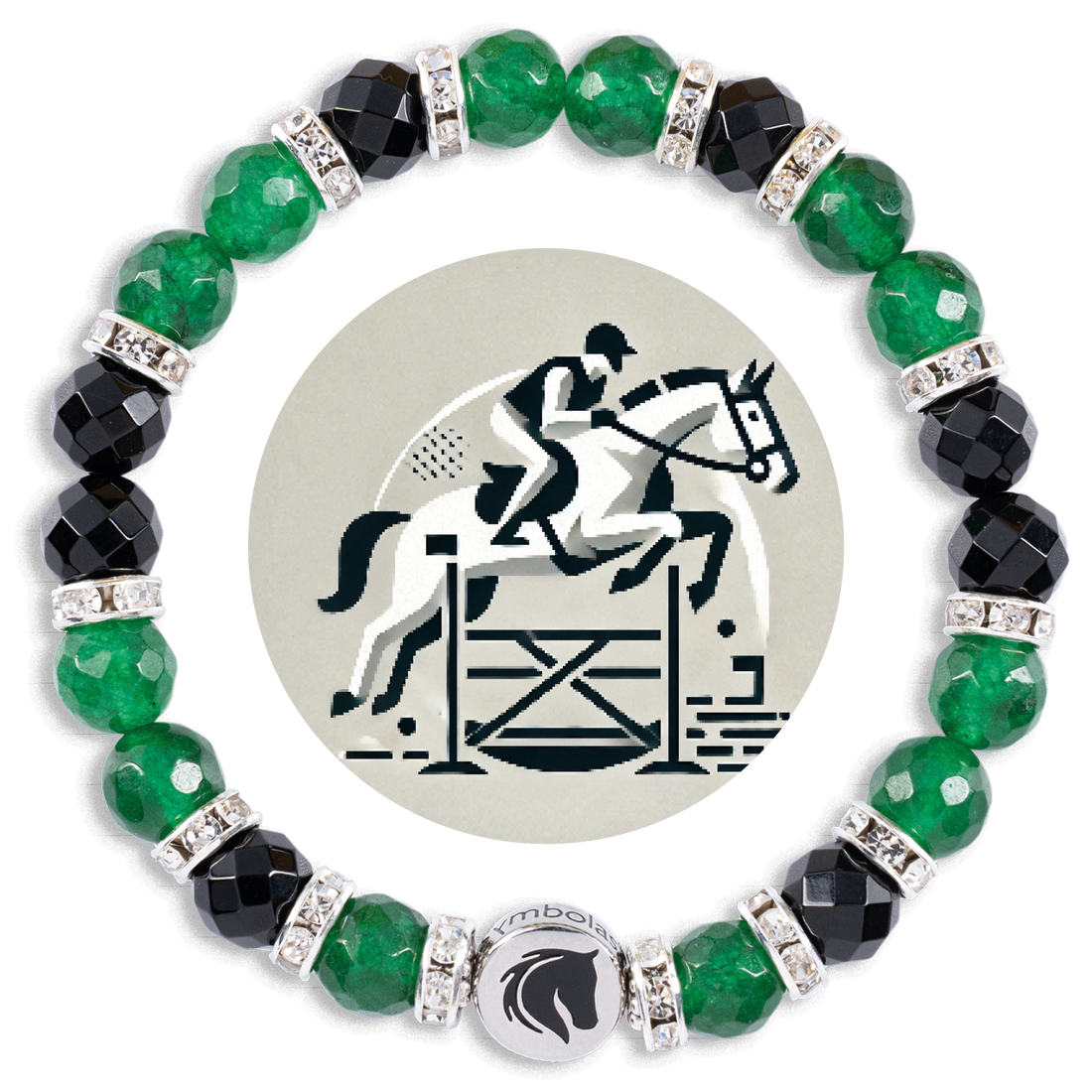 Symbolas® "RiderRealms"-Bracelet<br><strong>"EVENTING"</strong><br>Courage, Trust, and Adaptability