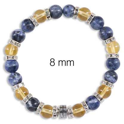 Symbolas Geburtssteine-Armband "Schütze"