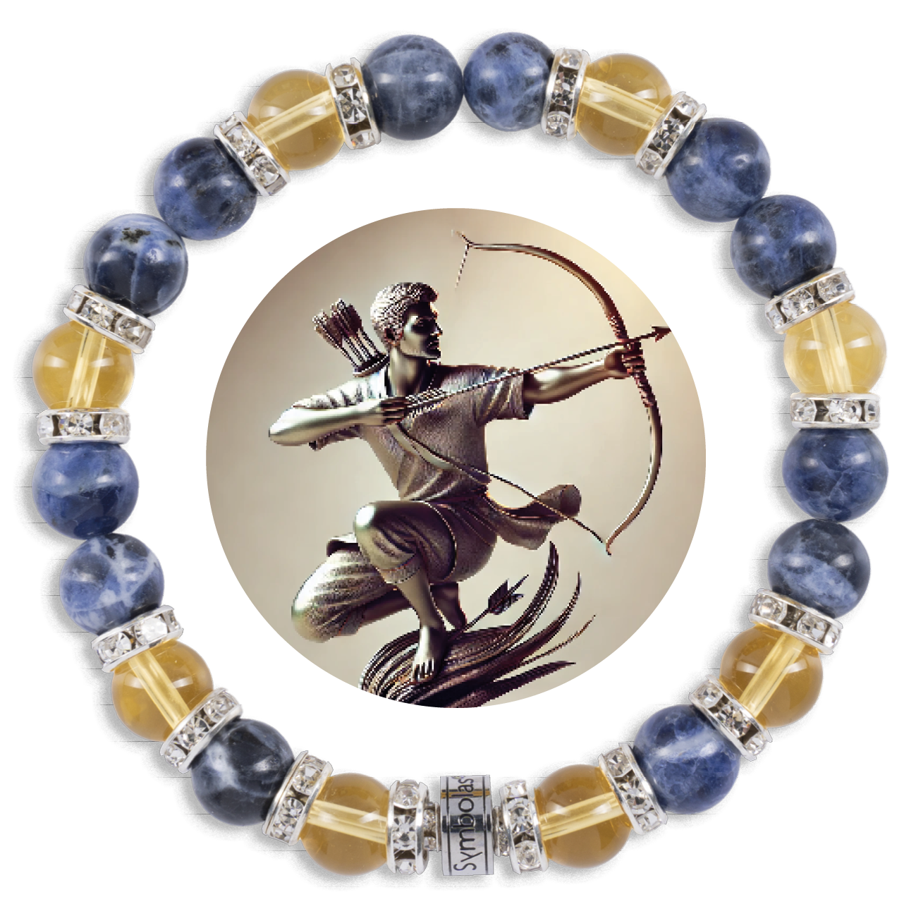 Symbolas Geburtssteine-Armband "Schütze"