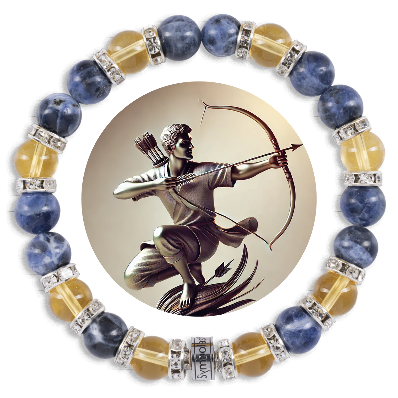 Symbolas Geburtssteine-Armband "Schütze"