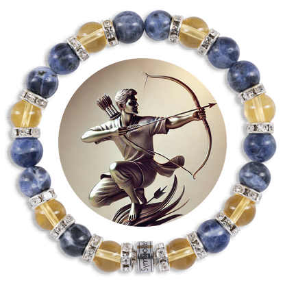 Symbolas Geburtssteine-Armband "Schütze"