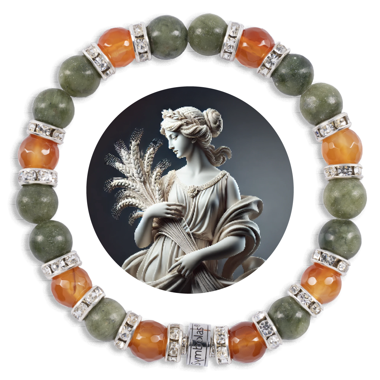 Symbolas Geburtssteine-Armband "Jungfrau"