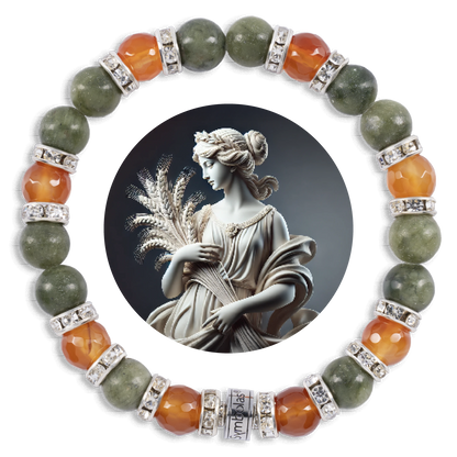 Symbolas Geburtssteine-Armband "Jungfrau"