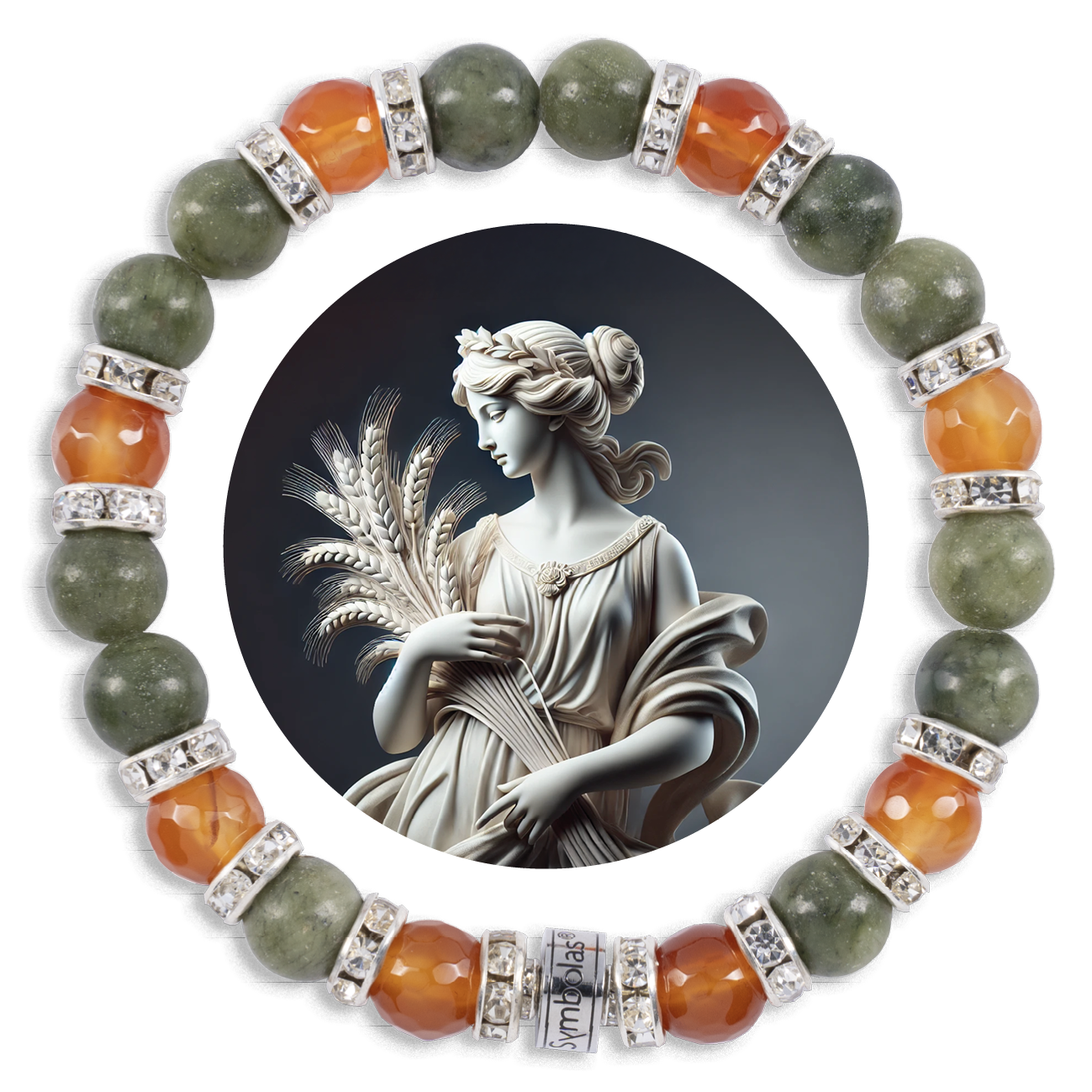 Symbolas Geburtssteine-Armband "Jungfrau"