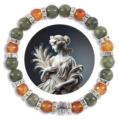 Symbolas Geburtssteine-Armband "Jungfrau"