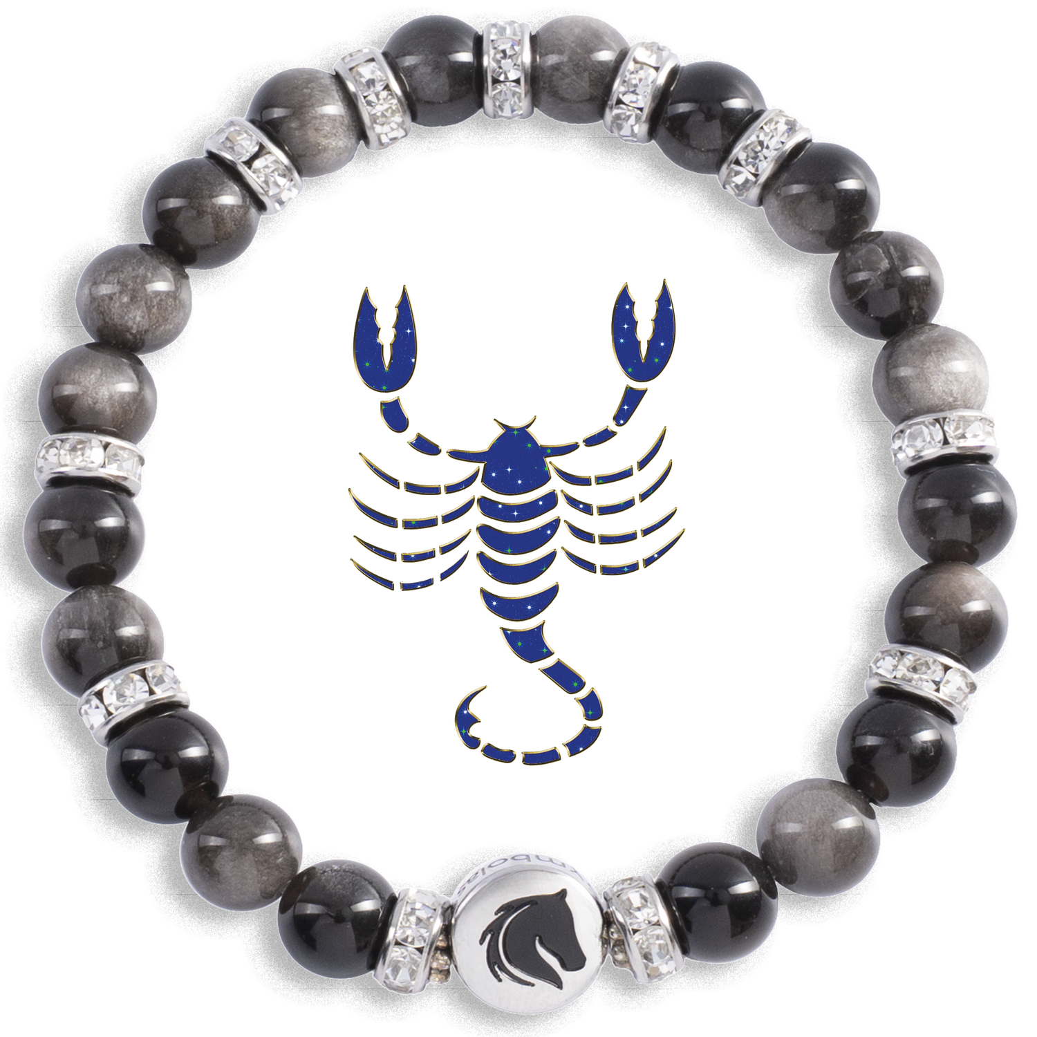 Symbolas® Birthstone Bracelet<br><strong>PISCES</strong><br>Compassion, Empathy, Deep Emotional Sensitivity