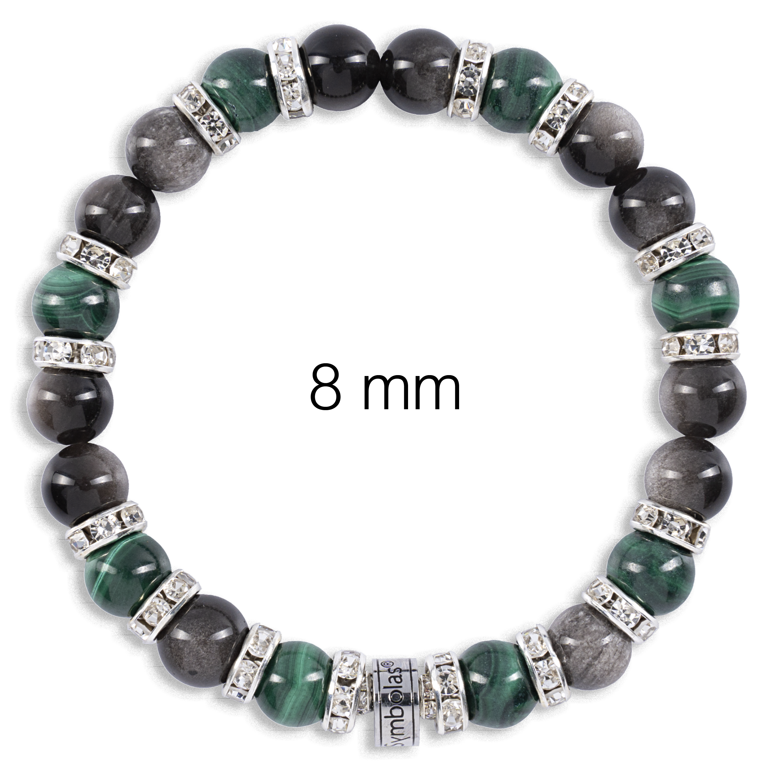 Symbolas Geburtssteine-Armband "Skorpion"