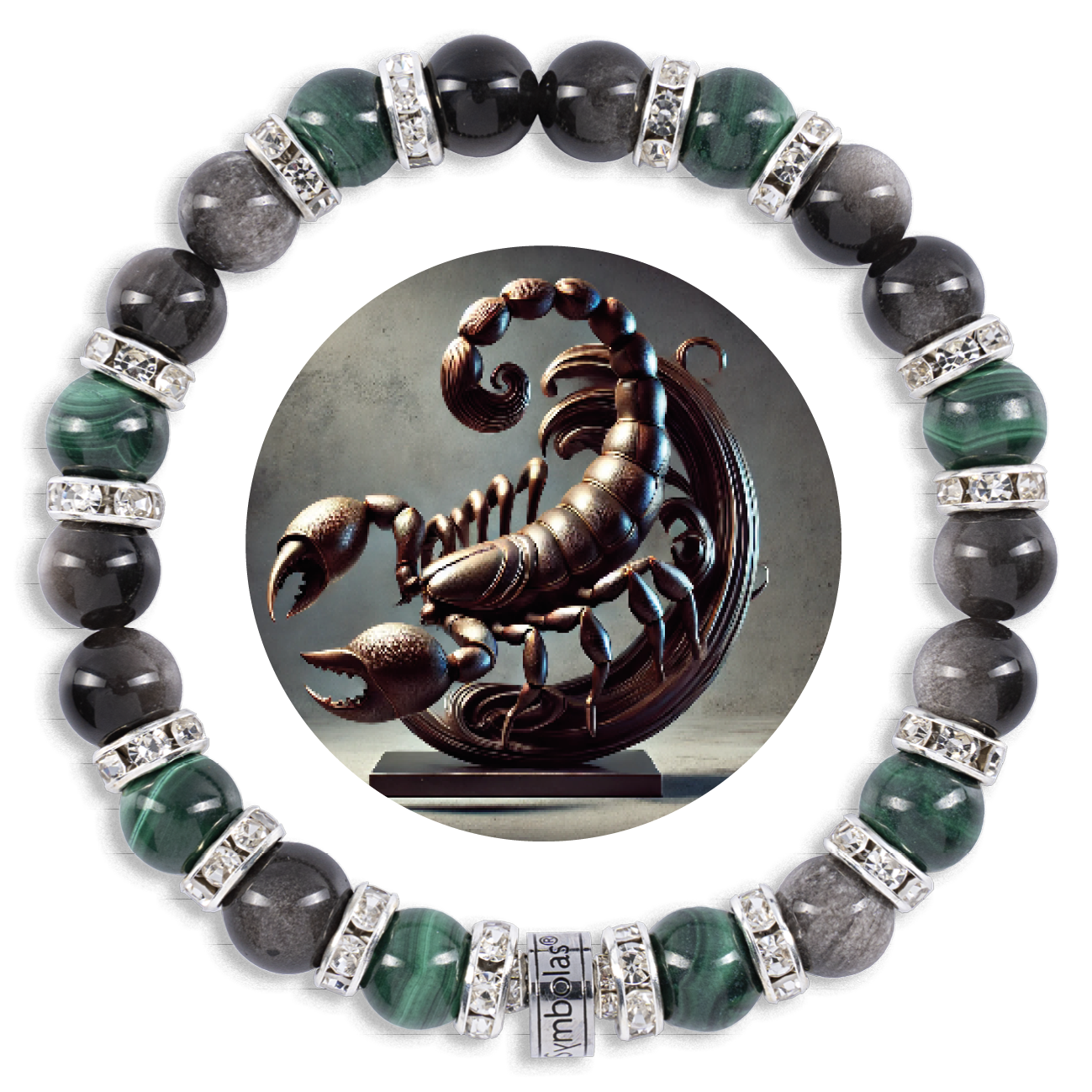 Symbola Birthstone Bracelet "Scorpio"