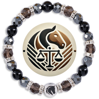 Symbolas SattelFest-Armband "Stabilität &amp; Balance"