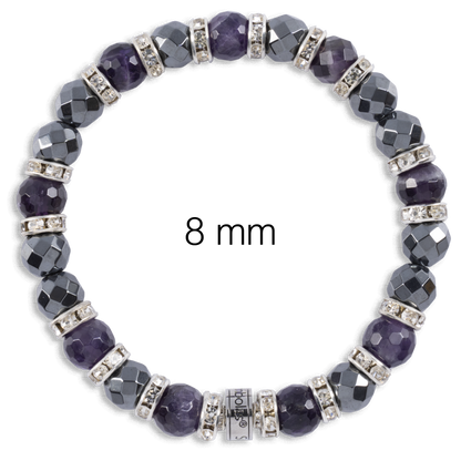 Symbolas Geburtssteine-Armband "Steinbock"